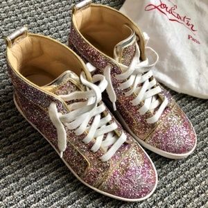 Authentic Pink Christian Louboutin Sneakers!